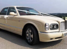 Modern Bentley for weddings in Leeds